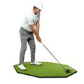 GoSports Golf Hitting Mat - ELITE 5 x 5 Size - 15mm Artificial Turf Mat for Indoor/Outdoor Practice