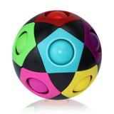 Rainbow Ball Ball Speed 3D Puzzle Ball Educational Toys Brain Teasers for Kids Adult