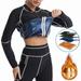 MyBeauty Sauna Jacket Heat-trapping Wear-resistant Comfortable Sweat Pants Weight Loss Jacket for Workout