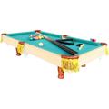 Vocheer Mini Tabletop Pool Set Children 3-ft Portable Billiard Game Table Fun for the Whole Family