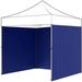Miuline Canopy Sides Panels 6 x 1.9m Tent Gazebo Side Panel Waterproof Garden Shade Top Tent Surface Only One Side Shelter Tent Canopy Wall Panel (Blue)
