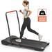 SESSLIFE 2.25HP Electric Under Desk Treadmill Folding Treadmill with LCD Display Treadmill Running Machine TE2097