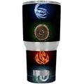 Skin Decal Vinyl Wrap for RTIC 30 oz Tumbler Cup Stickers Skins Cover (6-piece kit) / Elements Water Earth Fire Air