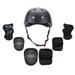 Kids Helmet Pad Set Adjustable Kids Skateboard Bike Helmet Knee & Elbow Pads Wrist Guards 2-7 years Kids Protective Gear Set for Girls Boys Bicycle Bike Roller Skating Scooter Rollerblade Sport