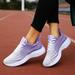 Women Shoes Casual Sneakers Breathable Non Slip Soft Sole Sneakers Mesh Sneakers Tennis Walking Breathable Sneakers Fashion Sneakers Purple 8