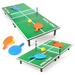 Travelwant Ping Pong Tennis - Table Tennis Volleyball and 4-Square Outdoor Game - Indoor or Outdoor Game for Kids