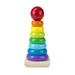 Melissa & Doug Rainbow Stacker Wooden Ring Educational Toy 18+ months