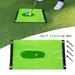 Golf Training Mat HOTBEST Golf Training Batting Practice Mat Swing Detection Golf Training Auxiliary Match Practice Mat for Indoor/Outdoor