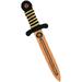 Liontouch Medium Black Gold Woodylion Soft Sword