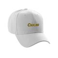 Daxton USA States Classic Structured Golf Dad Hat Cap White Hat Chicago