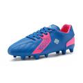 Dream Pairs Kids Girls & Boys Cleats Soccer Shoes Athletic Low Top Kids Football Shoes Hz19006K Royal/Blue/Fuchsia Size 2