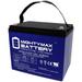 12V 75AH GEL Battery Replacement for Invacare TDXSRV