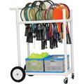 All Terrain ABS Racket Cart White