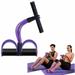 Multifunction 6-Tube Elastic Yoga Pedal Puller Resistance Band Natural Latex Tension Rope Fitness AB Workout Equipment for Abdomen Waist Arm Leg Stretching Slimming Training