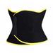 Waist Trimmer Belt for Women & Men Sweat Belt Waist Trainer for Fat Burning Sauna Belt for Slimming Body Shaper Stomach and Back Lumbar Support