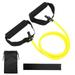 Resistance Toning Tube Bands Fitness Workout Elastic Exercise Band with Door Anchor and Carry Bag