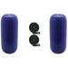 Extreme Max 3006.7468.2 BoatTector HTM Inflatable Boat Fenders Value 2-Pack - 6.5 In. x 15 In. Cobalt Blue