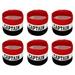 Uxcell Elastic Captain s Armband Soccer Team Training Arm Band Black White Red 6 Pack