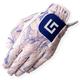 Uther DURA Golf Glove - Men s Left Medium / Large Size Chella Print | Durable Comfortable Tailored Fit with Zip Pouch