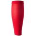 Crossbones Sports Red Shin Guard Sleeves For Soccer (2 Pair Pack)