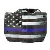 Outlaw Holsters: Thin Blue Line OWB Kydex Gun Holster for Taurus 740 Left Handed.