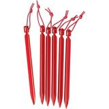6 PackOutdoors Tent Stakes Pegs Adjustment Suitable for Tent Footprint Tarp use.