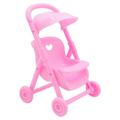 OOKWE Baby Stroller for Dolls Dollhouse Furniture Accessories Infant Carriage Trolley