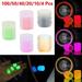 100/50/40/20/10/4 PCS Tire Caps Universal Fluorescent Car Valve Cover Universal Tire Covers for Car Truck SUV Motorcycles Bike (Red 20PCS)