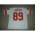 Unsigned Otis Taylor Jersey #89 Kansas City Custom Stitched White Football No Brands/Logos Sizes S-3XLs