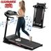 Treadmill 260 lb Capacity Folding Treadmill with Incline 42 x 15 Ultra-Wide Tread Belt Electric Walking Exercise Machine Running Treadmill for Home Gym