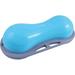 Nice C Balance Ball Balance Trainer Peanut Ball with Resistant Band Strength Exercise Fitness Yoga with Pump (Blue)