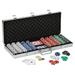 Fat Cat 500Ct Texas Hold Em Dice Poker Chip Set