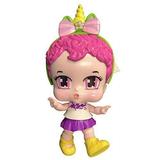 Boxy Babies Season 1 Collectible Fashion Toys - Baby Girl Pink Hair Tini Doll with Unicorn Horn Headband Accessory - 2 Unboxing Boxes Included with Surprise Clothes and Accessories Inside