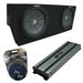 05-14 Ford Mustang Coupe Kicker CompR CWR10 Dual 10 Custom Sub Box HA-A1500.1