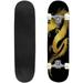 Golden foil paper cut out of a Dragon china Outdoor Skateboard Longboards 31 x8 Pro Complete Skate Board Cruiser