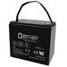 12V 55AH INT Replacement Battery compatible with Interstate DCS-50U DCS50U