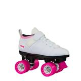 Chicago Ladies Bullet Speed Skates White Classic Quad Roller Skate Size 5