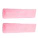 Unique Bargains 2Pcs Plush Car Seat Belt Pads Shoulder Strap Seatbelt Soft Comfort Cover Pink Adult