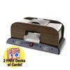 2 Deck Wooden Automatic Card Shuffler & 2 Free Bicycle Card Decks