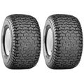 2pk Oregon Carlisle Tires 13x5.00-6 Turf Saver 4 Ply Tubeless Exmark Toro Lazer Z Master 1-633002