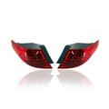 Tail Light Assembly - Compatible/Replacement for 11-13 Kia Optima LX/EX (Korea Built) - Outer On Body Quarter Panel Halogen - Pair Left Driver + Right Passenger Set - 924022T010 924012T010