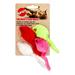 Eth Toy Fur Mice Assorted 4 pk.