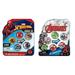 JA-RU Marvel Avengers & Spiderman Bouncy Balls Superballs Super Hi Bounce 1.2 (2 Packs) Superheroes & Fiends Fidget Bouncing Balls Small Toys for Kids Prize Gift Toy Birthday Supplies W-AB-6805-2