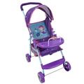 509 Doll Travel System Stroller Set - Includes Shopping Basket Retractable Canopy Child Tray & Removable Car Seat 3+