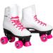 Fantastic Skates with Retro Quad Design for Kids and Adults (Pink Women s 10 / Men s 9)