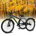 MOPHOTO 24 Adult Mountain Tricycle 7 Speed Exercise Men s Women s Tricycles Big Basket Black Adult Tricycle