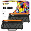 TN880 TN-880 | 2-Pack Compatible Toner Replacement for Brother TN-880 TN880 HL-L6300DW L6200DW L6250DW L6400DW MFC-L6900DW Printer Ink (Black)
