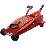 Big Red T83014 Torin Pro Series Hydraulic Floor Jack with Single Quick Lift Piston Pump and Foot Pedal 3.5 Ton (7 000 lb) Capacity Red