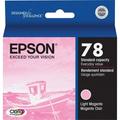 Epson EPST078620S Claria T078620 Light Magenta Ink Cartridge 1 Each