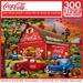 MasterPieces 300 Piece EZ Grip Puzzle - Coca-Cola Barn Dance - 18 x24